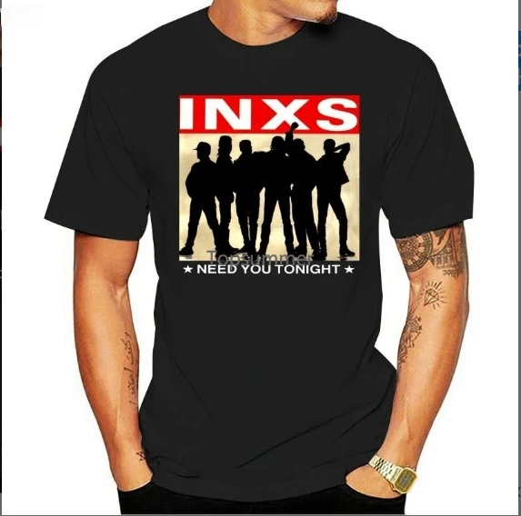 

New.... Inxs T Shirt New Design Inspired Shirt Graphic -New