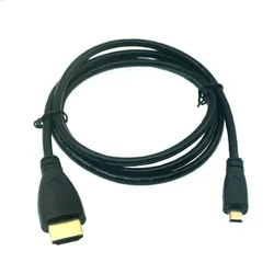 Micro High - Definition 1080P Camera and Tablet Connection Cable - 1M (HDMI to Micro)