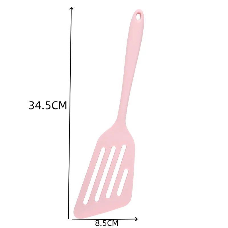 1pcs Kitchen Non-Stick Silicone Spatula Fried Fish and Egg Cooking - Image 2