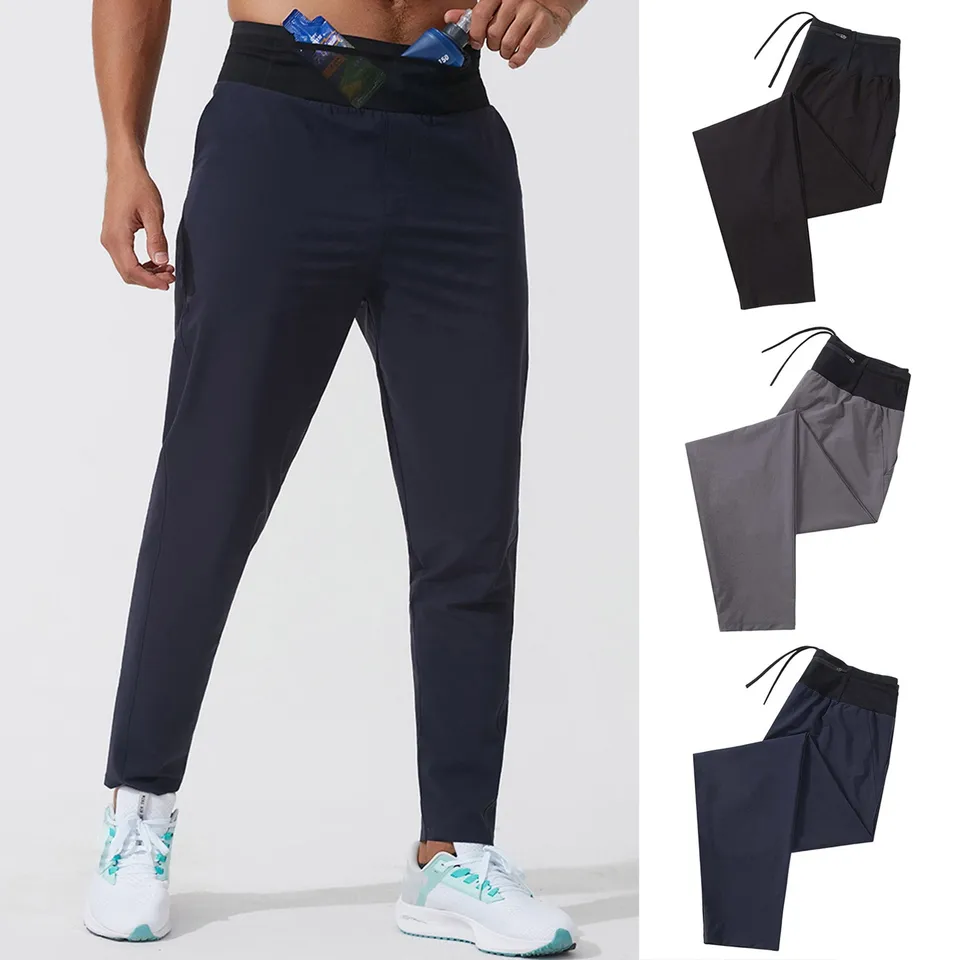 Lightweight Men's Sweatpants with Zipper Pockets