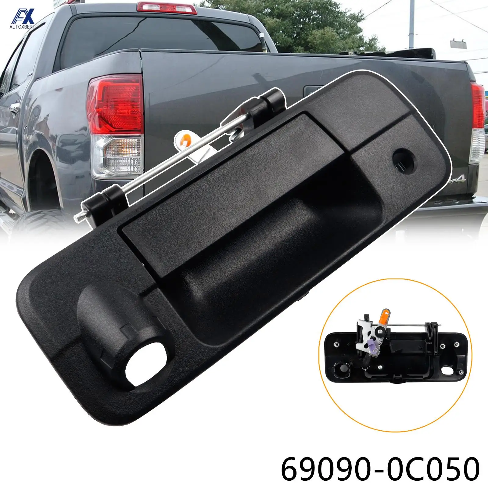 Mango De Puerta Trasera Compatible Toyota Tundra 2007-2... | Cuotas Sin