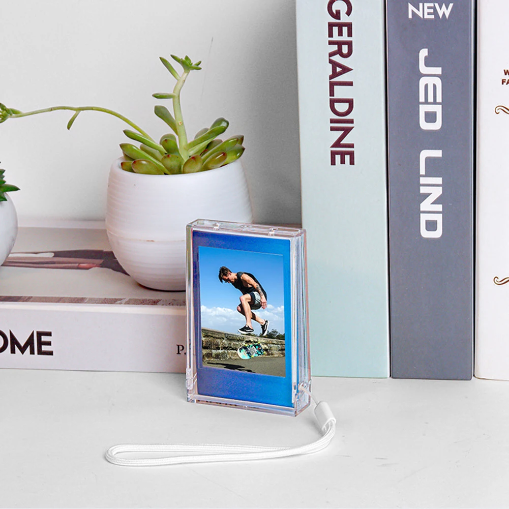 Creatieve Foto Frame 3 Inch Transparante Mini Film Fotolijst Desktop Decoratie Benodigdheden Verjaardag Geschenken - AliExpress