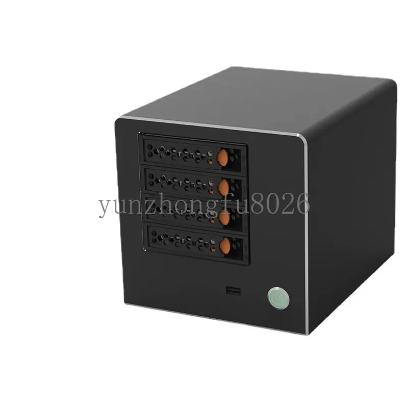 Custodia Nas A 4 Dischi Custodia Per Server Di Archiviazione Di File Per Ufficio A Casa Custodia Nas Per Hard Disk Itx