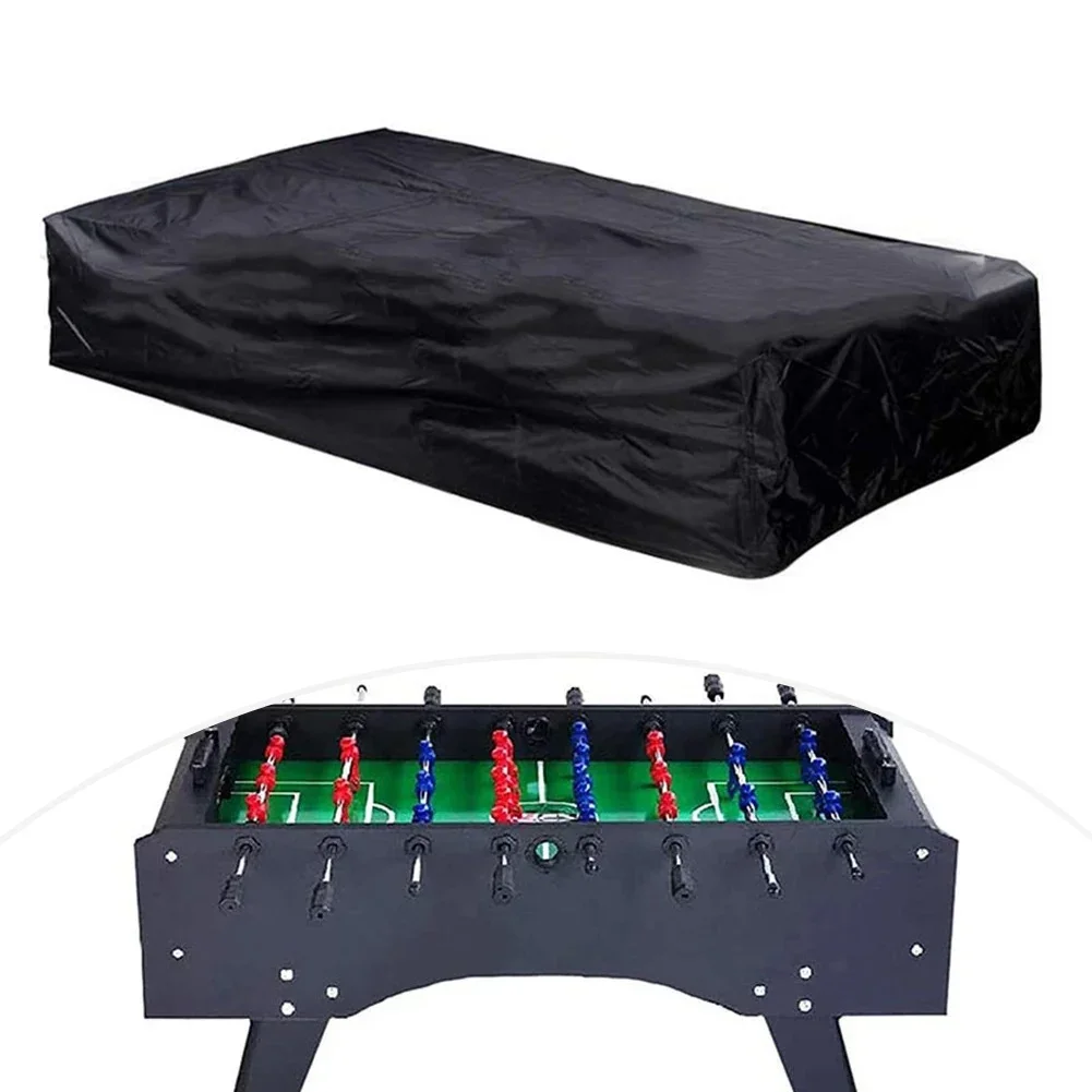 1pc Football Table Cover Waterproof Oxford Cloth Dustproof Game Pool Cover 163x115x48cm For Outdoor/Indoor Games Accessories table football game tabletop soccer game