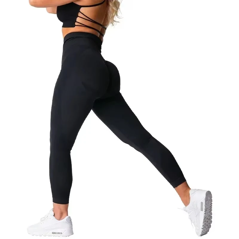 Seamless Spandex Contour 2.0 Seamless Leggings Women Soft Workout Tights Fitness Outfits Yoga Pants High Waisted Gym Wear