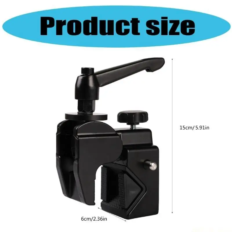 카메라 삼각대 폰 DSLR 안정기 헤비 듀티 클로 클램프용 M5TD 클램프 마운트