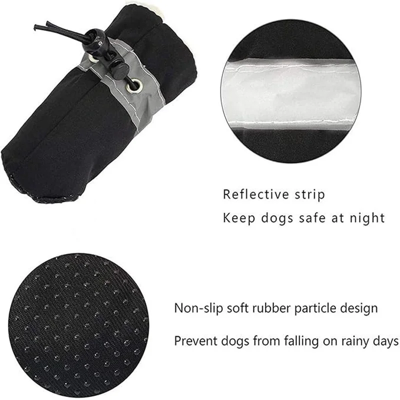 All Weather Waterproof Dog Boots for Outdoor Adventures