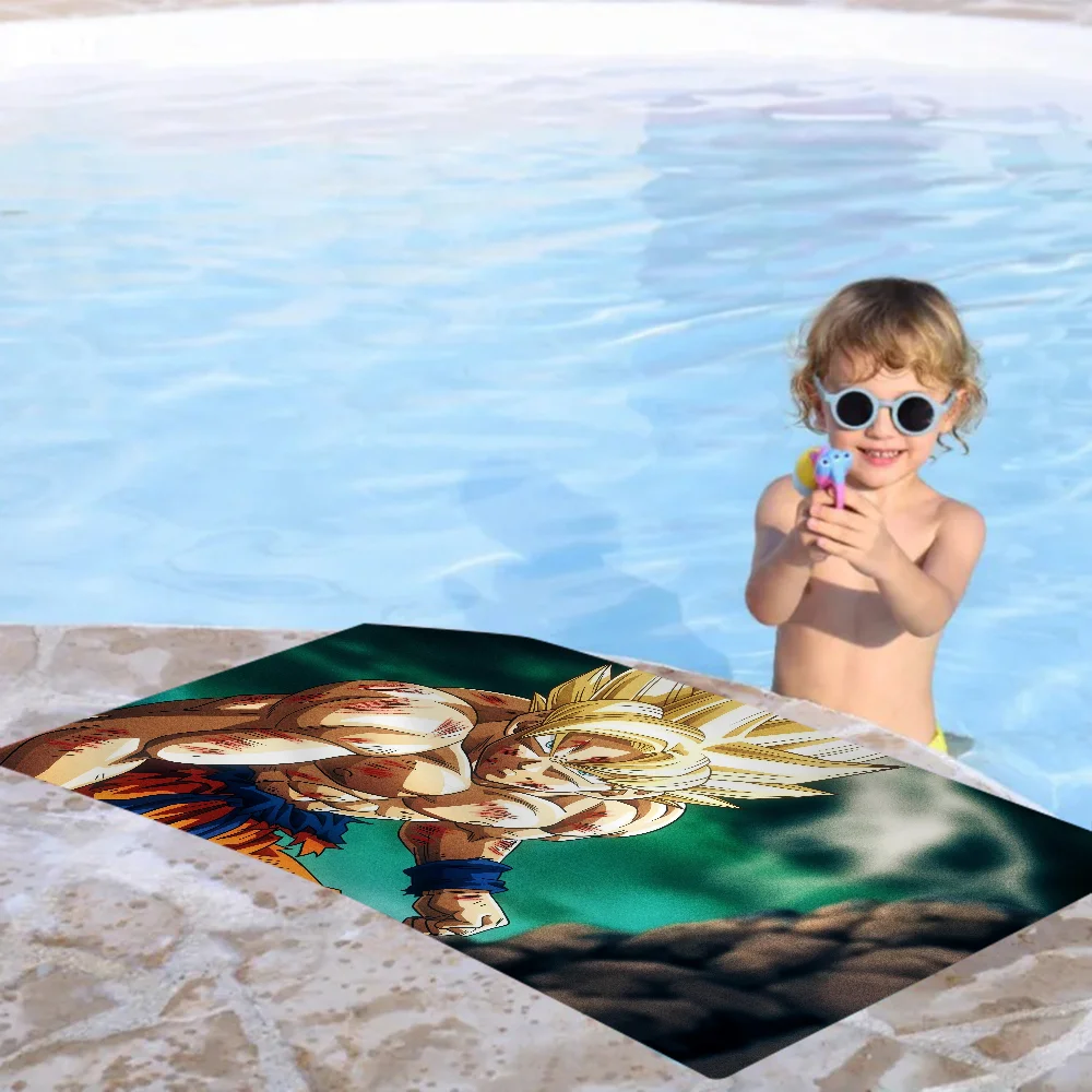 Youth Manga D-Dragon B-Ball Cartoon Beach Towel Cute Kawaii Room Decor Bath Girls Children Hand Towels For Bathroom Shower 2