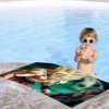 Youth Manga D-Dragon B-Ball Cartoon Beach Towel Cute Kawaii Room Decor Bath Girls Children Hand Towels For Bathroom Shower 2