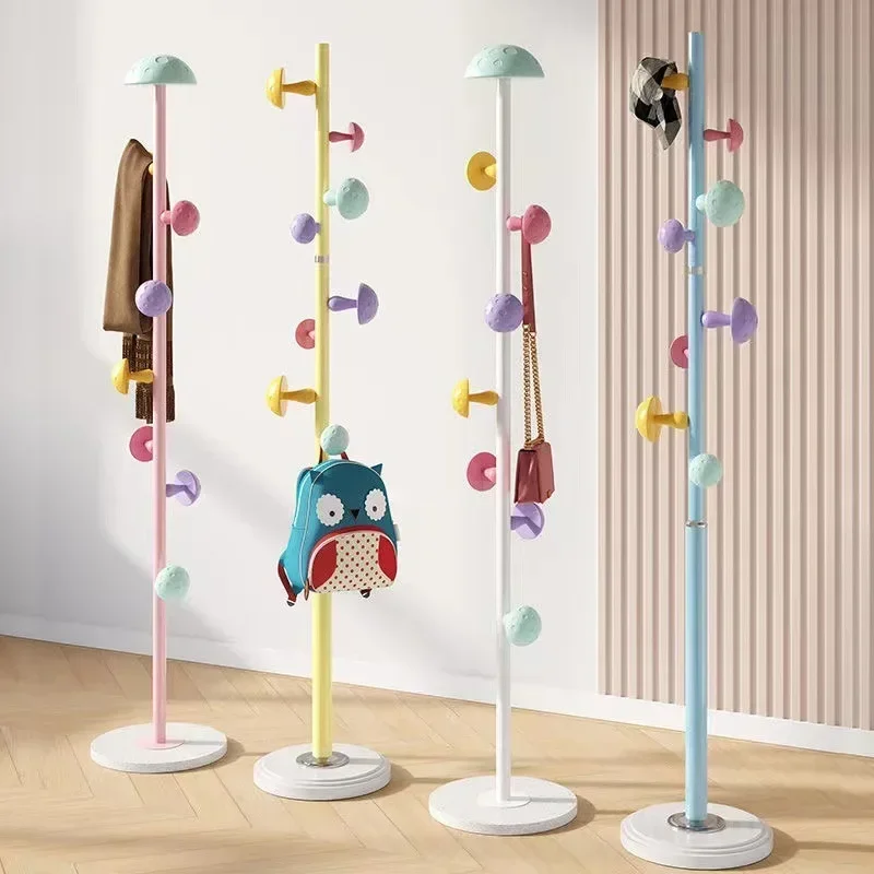 

Children's Hanger Floor To Floor Bedroom Cartoon Cute Hanger Simple Modern Household Hanger Simple Clothes Rack