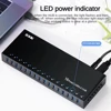 SSK Usb Hub 7/10/16 Port Usb Adapter Aluminium Usb Splitter Usb 3.0 Hub Support BC1.2 Charging for Macbook Pro PC Accessories 5