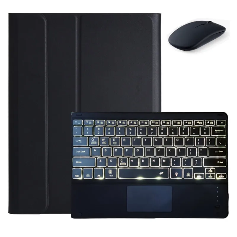 Touchpad Keyboard Case with Multilingual Key Options for Huawei Matepad Pro 12.6