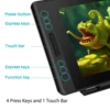 Huion Kamvas Pro 12 Graphics Tablet with Screen 11.6 Inch Digital  Drawing Monitor Full-Laminated Pen Display with Foldable Sta 3