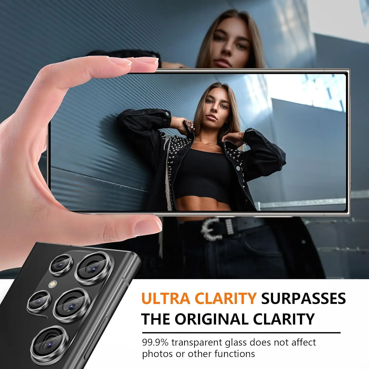 Premium Camera Lens Protector & Tempered Glass Cover