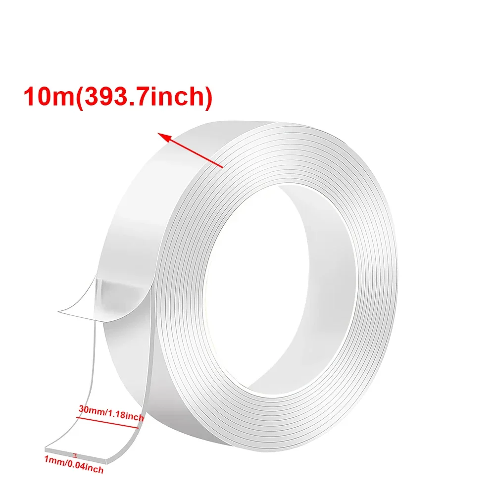Nano Tape: Extra Strong Double-Sided Waterproof Adhesive Tape