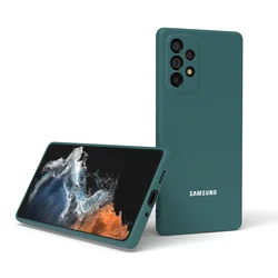 Premium Vloeibare Siliconen Beschermende Telefoonhoes - Schokbestendige Achterzijde