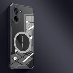 Involucro per telefono trasparente in grafene per dissipazione del calore con design del totem drago