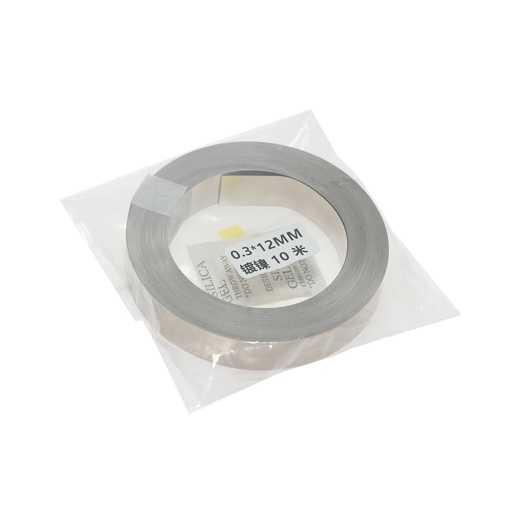 Vernickelter Streifen 18650 Batterie-Nickelblech-Plattenverbinder 0,1 mm 0,15 mm 0,2 mm Stahlgürtel Punktschweißgerät Batterieschweißgerät – Detail 8