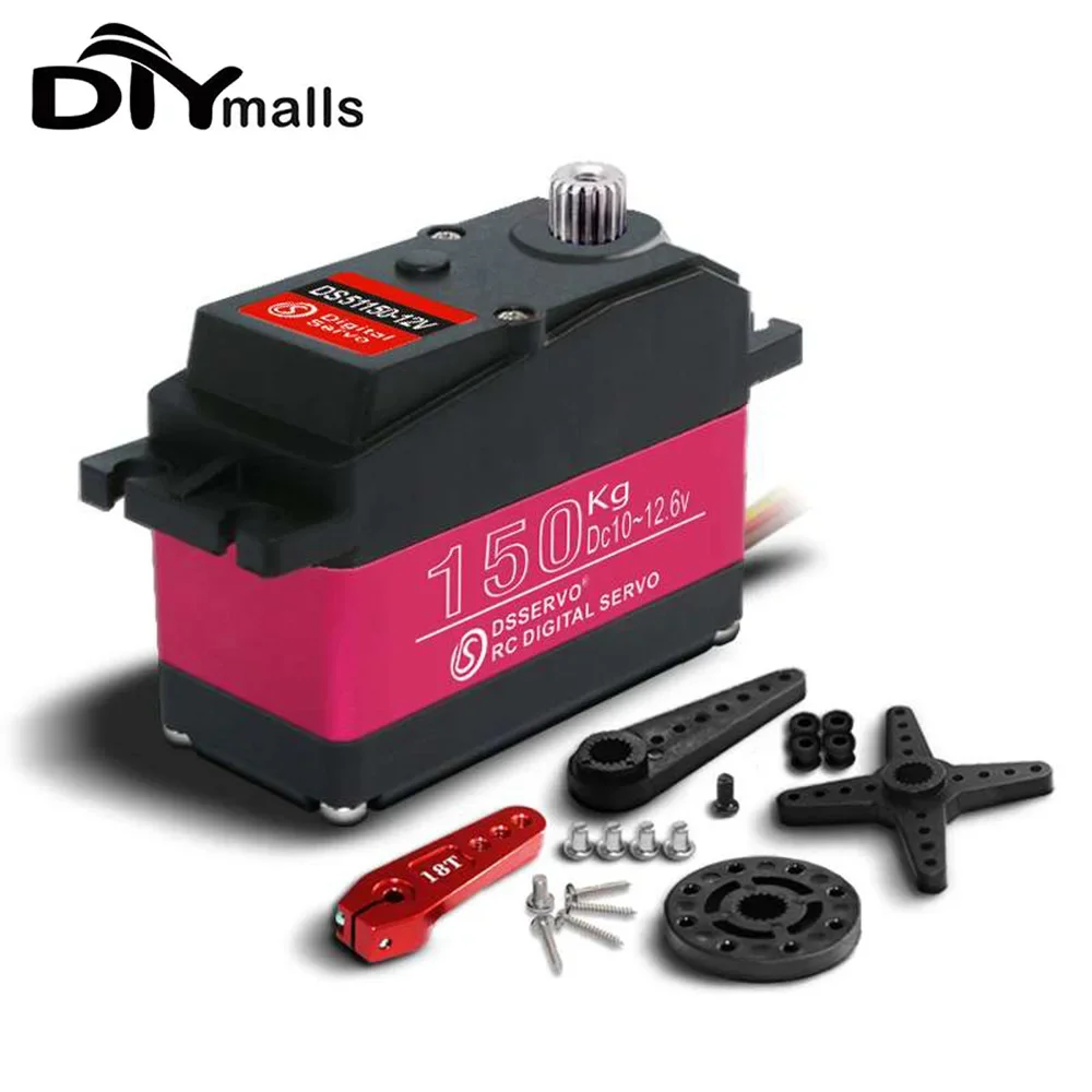Servo Arduino Owootecc Servo Motor De 80 Kg De Alto Par, Servo Digital DS5180, Servo De Metal Impermeable A Escala 1 Servo Digital Ds5180 Especificaciones