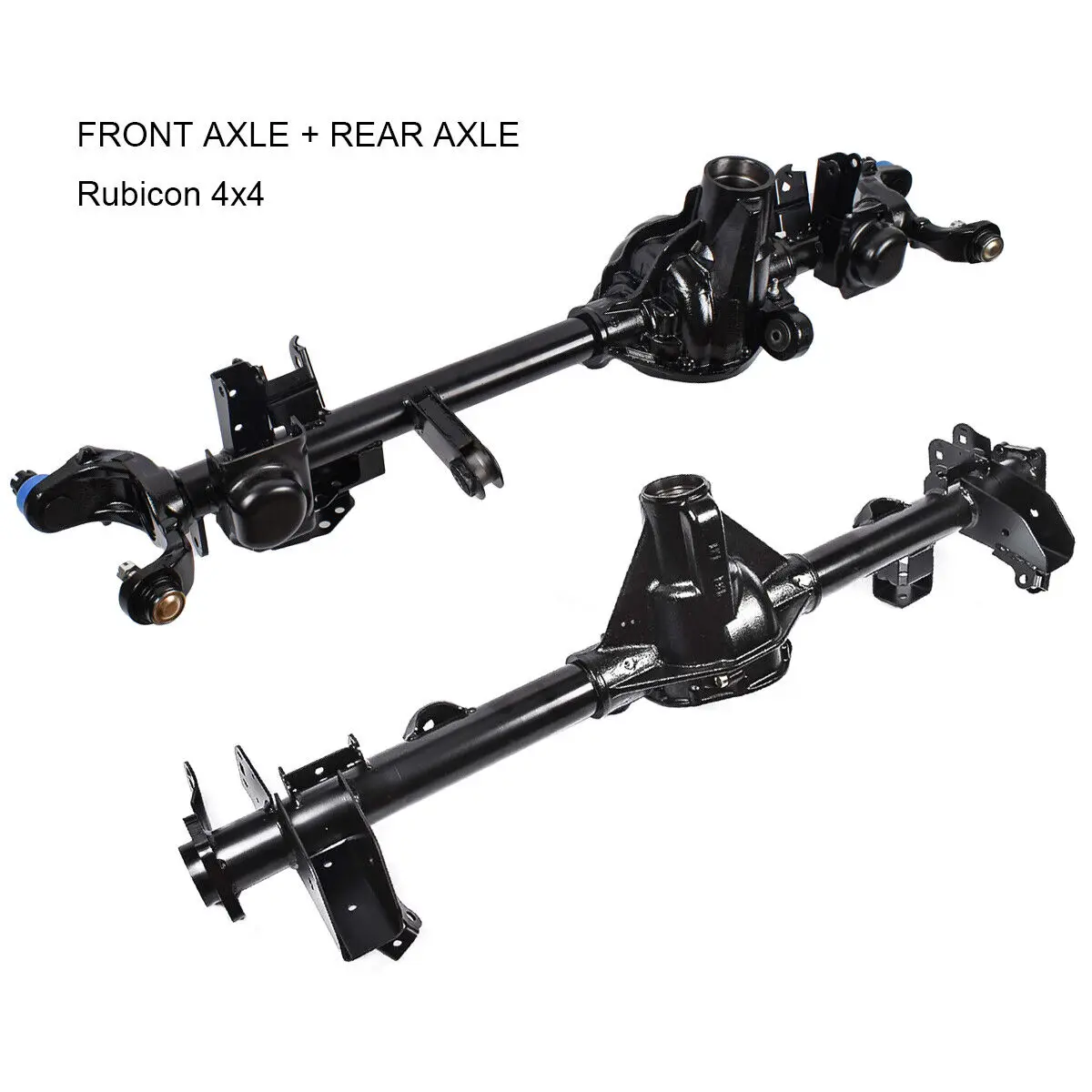 Front & Rear DANA 44 Axle Housing Assembly For Jeep Wrangler Rubicon 2007-2015
