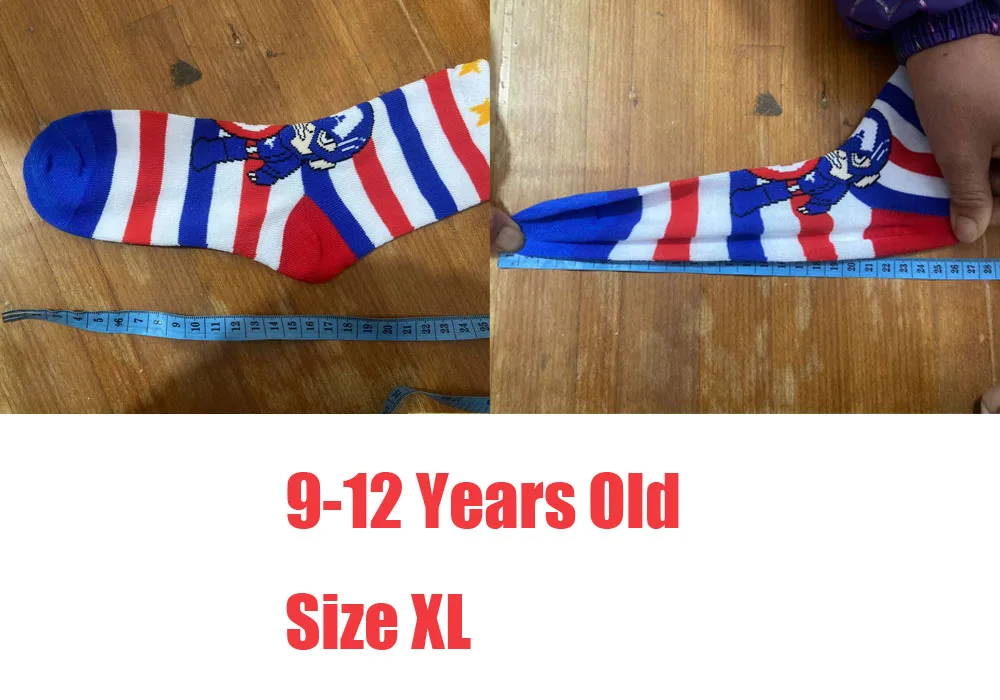 5 Paar Kindersocken, Cartoon-Spinnenmuster, Jungensocken, Frühling/Herbst, mittelhohe Socken, Baumwolle, niedliche Kindersocken, Größe 1-12 Jahre. – Detail 6