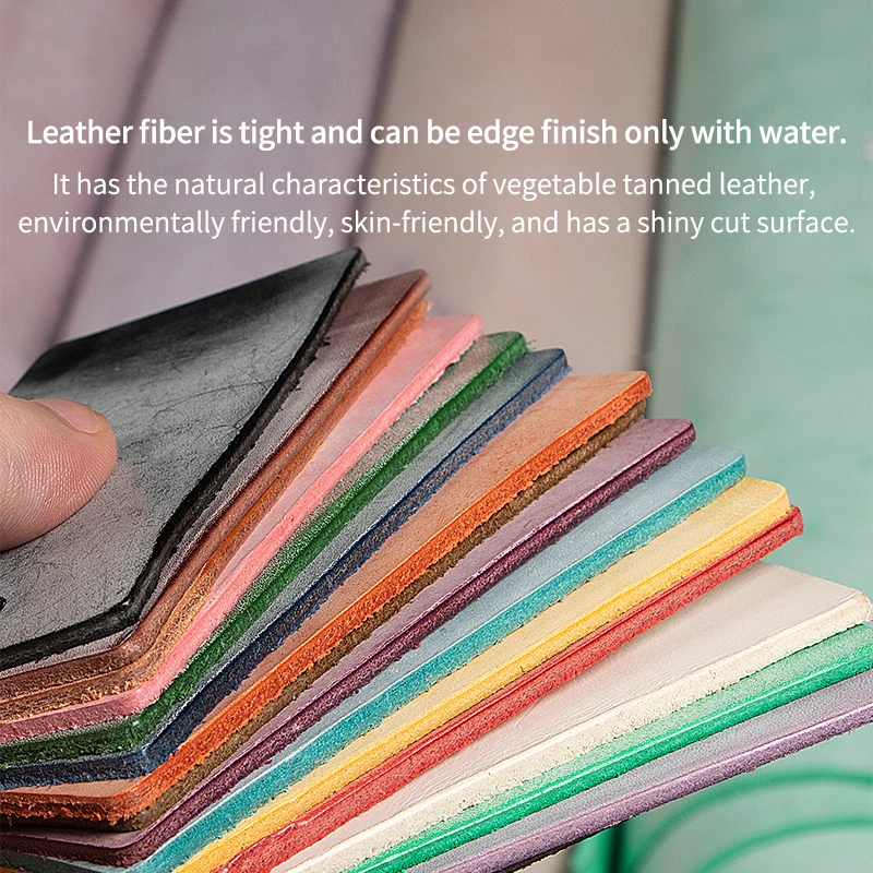 WUTA  가죽 야채 무두질 가죽 패브릭 안개 왁스 전체 곡물 소 가죽 진짜 암소 피부 내구성 & 빈티지 DIY Leathercraft