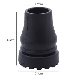 Non-Slip Walking Stick and Cane Base Protector (19mm)