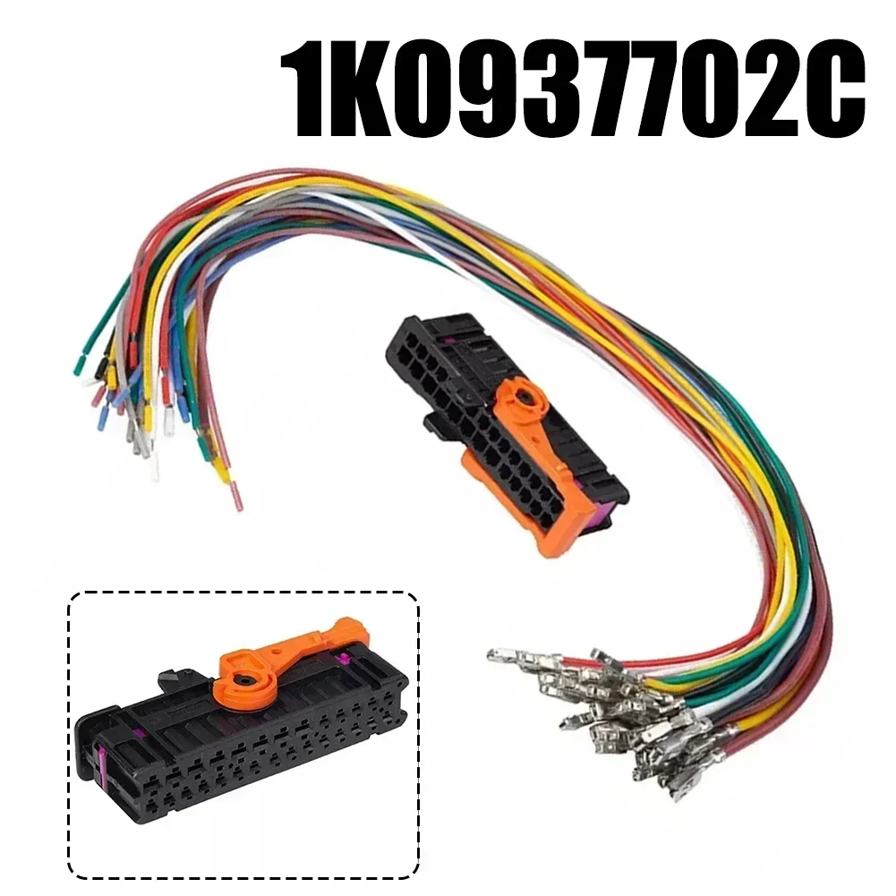 Left Right Door Cable Wiring Harness Plug For Skoda Fabia Stufenheck (6Y3) 2000-2007/ Roomster(5J) 2006-2015 1pc door handle cable repair