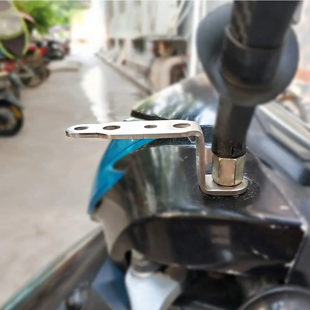 Motorcycle LED Headlight Bracket Rearview Mirror Lamp Spotlight Extension Holder Clamp Motorbike Scooter Accessories motorcycle light bracket,motorcycle headlight clamp,motorcycle headlight mount