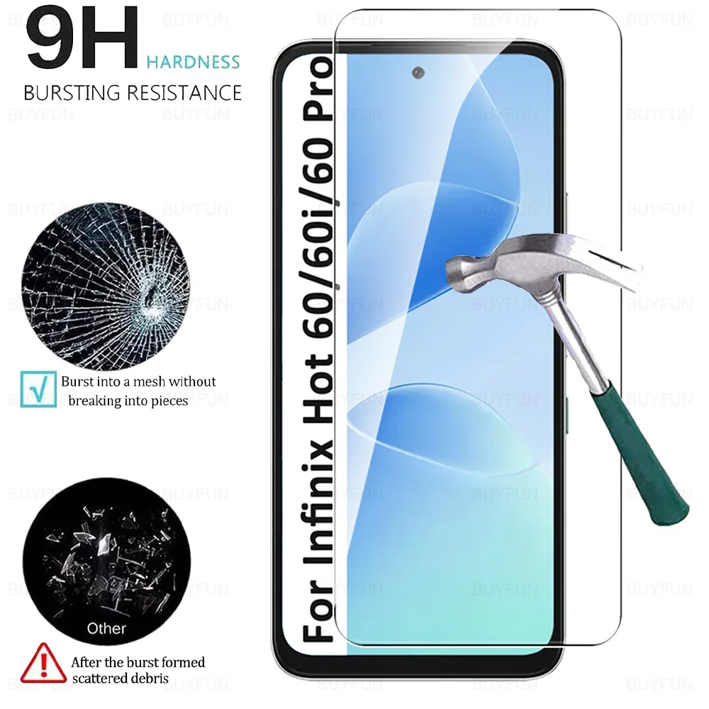 Premium Full Cover Tempered Glass Screen Protector - HD Clarity Pack of 3