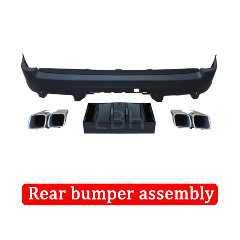 thumbnail image 1 of Apto para Land Rover Range Rover Vogue L405 2013-2017 Actualización 2018-2021 SVO PP Kit de carrocería de plástico Kit de parachoques delantero y trasero para automóvil, 1 of 5