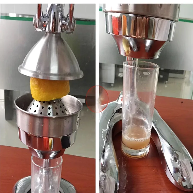 Stainless steel Manual Orange Lemon Juicer Fruit Squeezer manual juicer industrial cold press juice 5