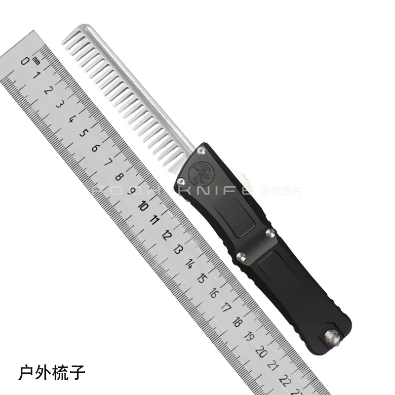 FOOHKNIFE VERSION GEN III COMBAT TROODON 3 MICRO Tactical TECH Gear D2 Steel CNC 6061 Aluminum Handle EDC Tools Comb 5