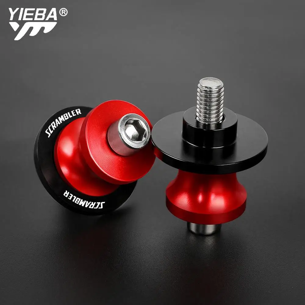 

Swingarm Spools Slider For DUCATI SCRAMBLER 400/11000/CAFE RACER/CLASSIC/DESERT SLED Motorcycle Accessories CNC Stands Screw M6