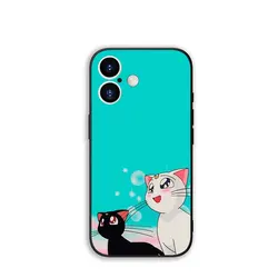 Cute Cat Meow Cover Phone Case - Motorola Moto G9 Power (1)