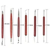 Clay Tools Pottery Carving Tools Set Of 15 Plastic Tools Mud Line Cutting Tools Multi-Purpose Clay Tools Durable Easy To Use 6