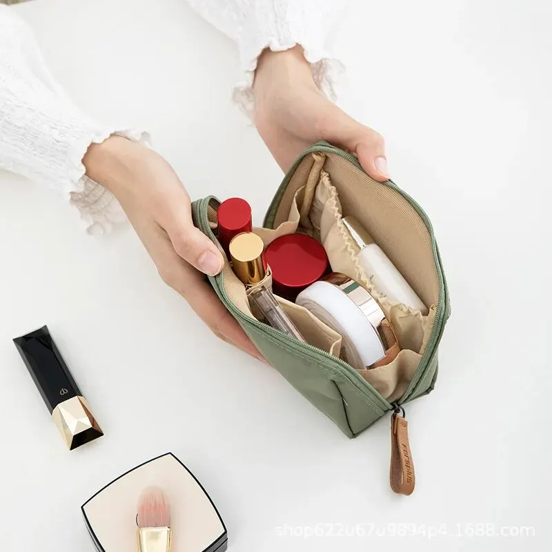 Cosmetic Bag 1pc Small Portable Waterproof Makeup Bag For Purse Lipstick Travel Pouch For Girls Women