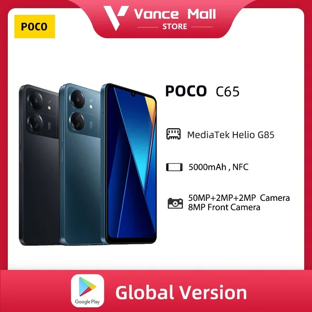 Xiaomi Poco C65 256GB 8GB RAM (FACTORY UNLOCKED) 6.74 50MP (Global)