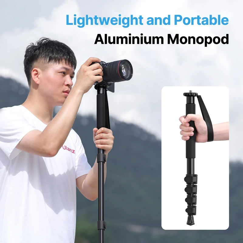 Lightweight Aluminium Monopod for DSLR Camera Travel