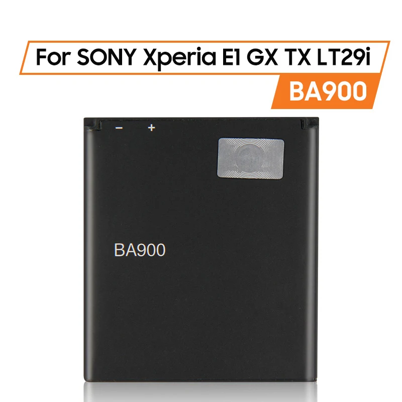 

Replacement Battery For SONY Xperia E1 GX TX LT29i SO-04D S36H ST26I C1904 C2105 BA900 1700mAh Rechargeable Battery