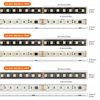 WS2805 Pixels LED Strip Light RGBCCT 5 in 1 Addressable LED Lights Dual Signal RGB WW CW 3000K-6500K DC12V 24V 1 IC to 3/6/7 LED - Image 5
