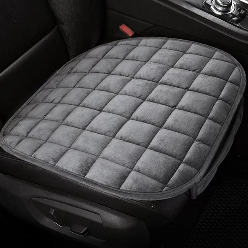 CarSeatCoverWinterWarmSeatCushionAntislipUniversalFrontChair