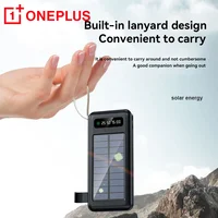OnePlus Solar Power Bank 50000mAh Large Capacity Mobile Power Fast Charging Battery Dual USB 4 Cables For iPhone Samsung Huawei - Image 2