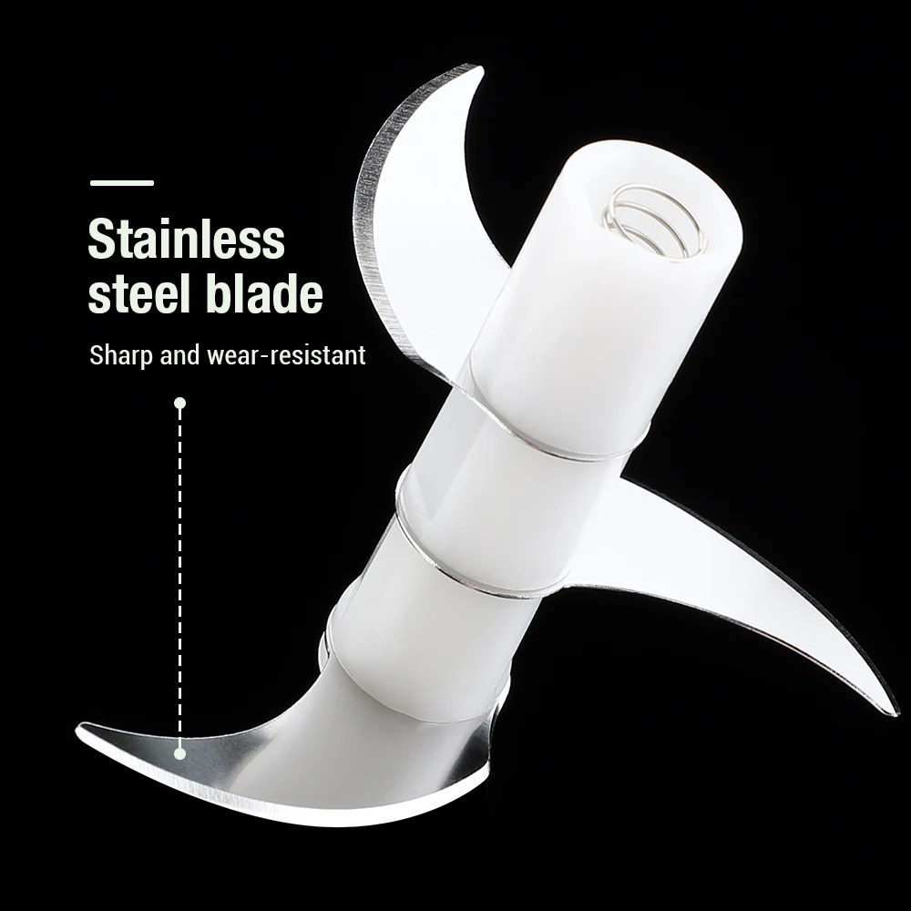 Electric Meat Grinder Mini Electric Garlic Chopper USB Meat Grinder Garlic Masher Machine Sturdy Durable Crushed Ginger Vegetable Crusher Kitchenware