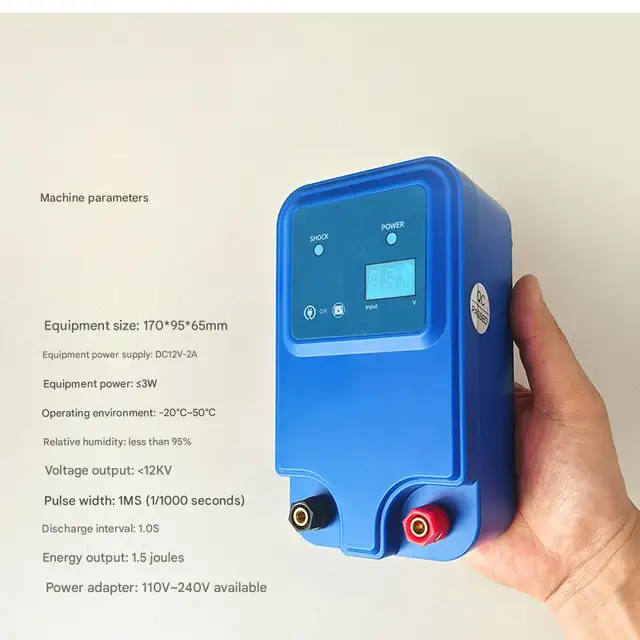 Electric Fence Energizer 1.5J 10KM Fence Charger OEM Portable Farm Controller Ac Electric Fence Energizers 5
