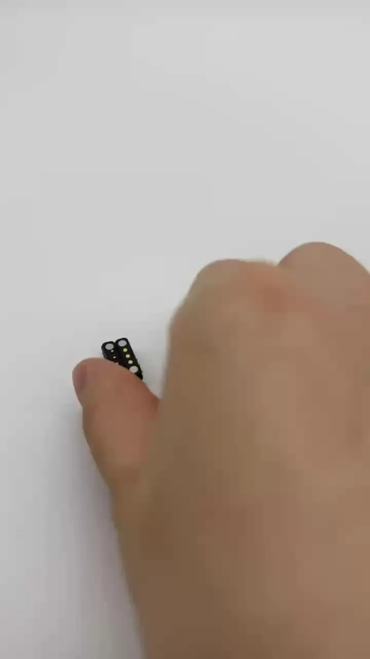 3-контактный водонепроницаемый магнитный разъем Pogo Pin