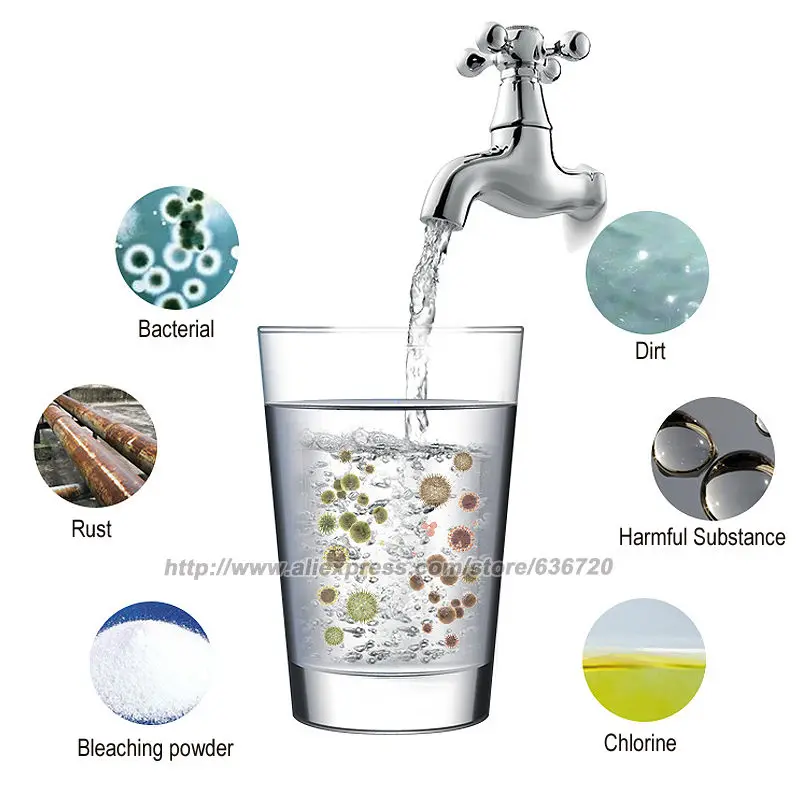 Description Picture 4 of itemUnder Sink Water Filter System, , Reduces Lead, Chlorine, Bad Taste & Odor, Direct Connect Water Filter, 5K-10K Gallons