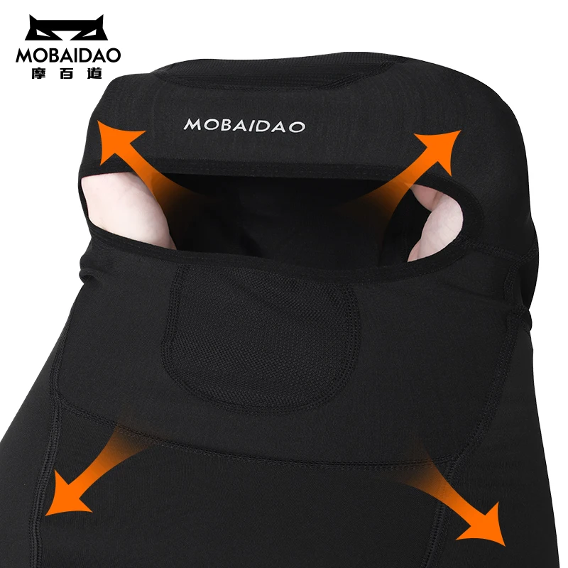 MOBAIDAO 남녀공용 발라클라바 오토바이 페이스 마스크, 가을 겨울 플리스 안감 방풍 풀페이스 커버 야외 스포츠용