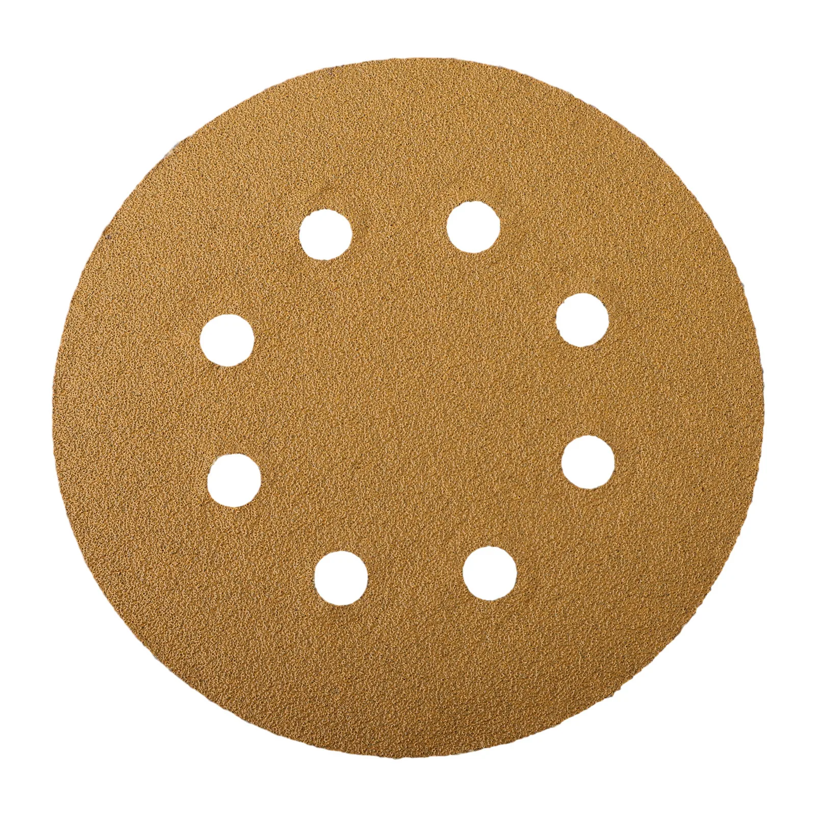 20PCS Yellow 125mm Sandpaper With 8 Holes Hook Loops Sandpaper 80-600 Grits 5Inch Sanding Disc Abrasive Tools For Power Tools грипсы велосипедные mtb 125mm резина желтые hl gb72 yellow