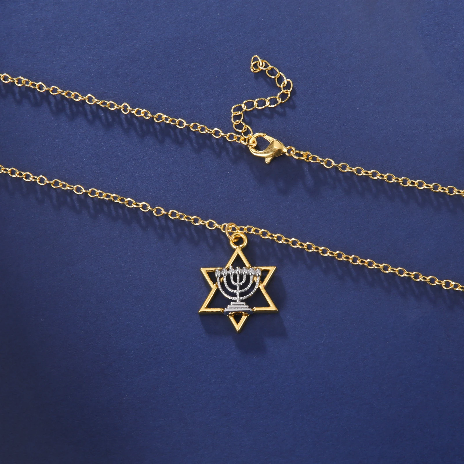 Collier Hébreu Chai - Symbole De Vie Juif - Acier Inoxydable - Cadeau Judaïque Hanoukka